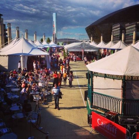 Cardiff, July 2014 by Alex Feeney