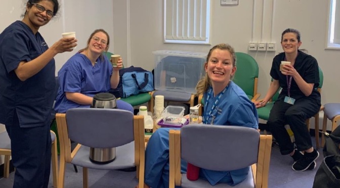 Support Cardiff’s NHS / frontline staff: donate your moneys!