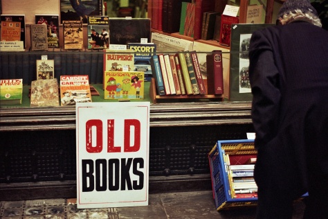 Old Books - photo by Walt Jabsco