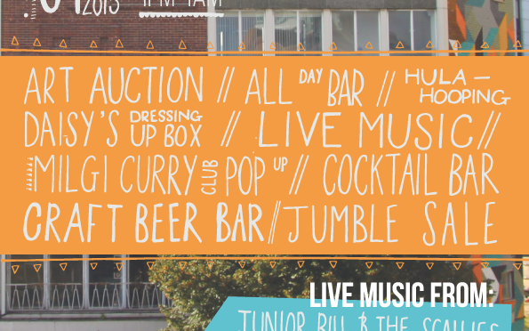 Art auction fundraiser and all-day festival for the Abacus, Saturday 9 May 2015