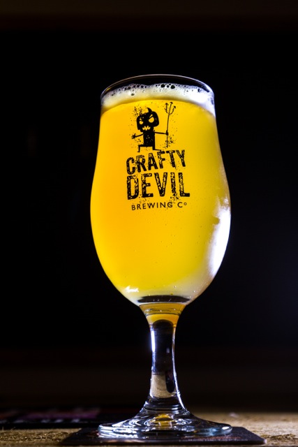 Cardiff, United Kingdom, November 26 2015. Crafty Devil Beer