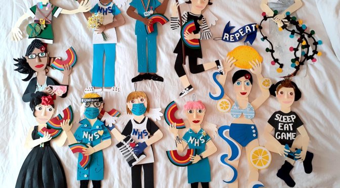 Letters from Cardiff in lockdown: Fardoe’s Paper People