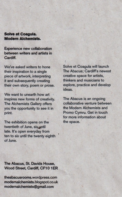 solve et coagula flyer