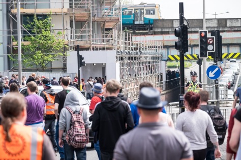 Cardiff City Centre, Cardiff, Wales, May 7, 2016: Cardiff CSC (Cannabis Social Club) organises the 6th Annual March through City Centre, in protest against the prohibition of Cannabis. Those participating are demanding the legalisation of cannabis for medical and recreational purposes. © Daniel Damaschin