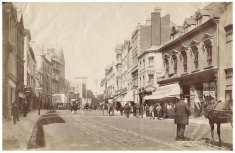 High Street, Cardiff, c.1893 (People's Collection Wales)