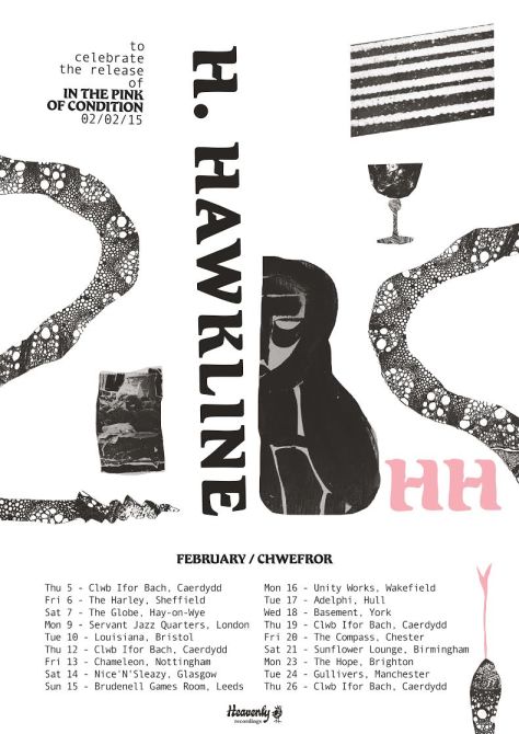 h hawkline tour 2015