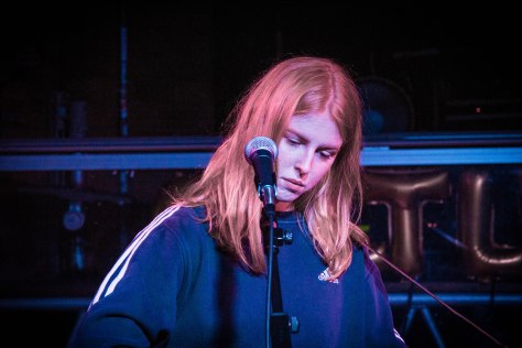 Fenny Lily performing downstairs in Clwb Ifor Bach on Saturday 22nd October.