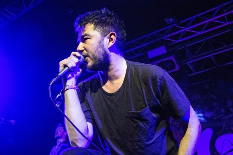 Lead singer of Max Raptor, Will Ray performing in Tramshed, Cardiff on Saturday 22nd October.