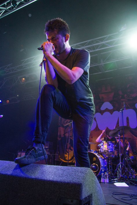 Lead singer of Max Raptor, Will Ray performing in Tramshed, Cardiff on Saturday 22nd October.