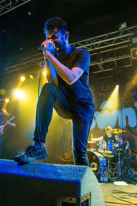 Lead singer of Max Raptor, Will Ray performing in Tramshed, Cardiff on Saturday 22nd October.