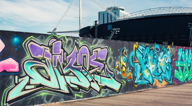 RIP Cardiff’s Millennium Walk graffiti wall