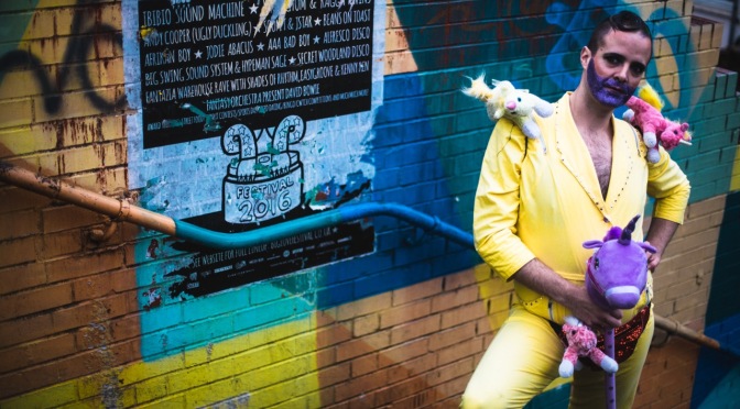 Ernie Sparkles: circus, boylesque, and all that glitters