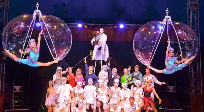 The Moscow State Circus are in town with Zhelaniy … get 2 for 1 tickets!