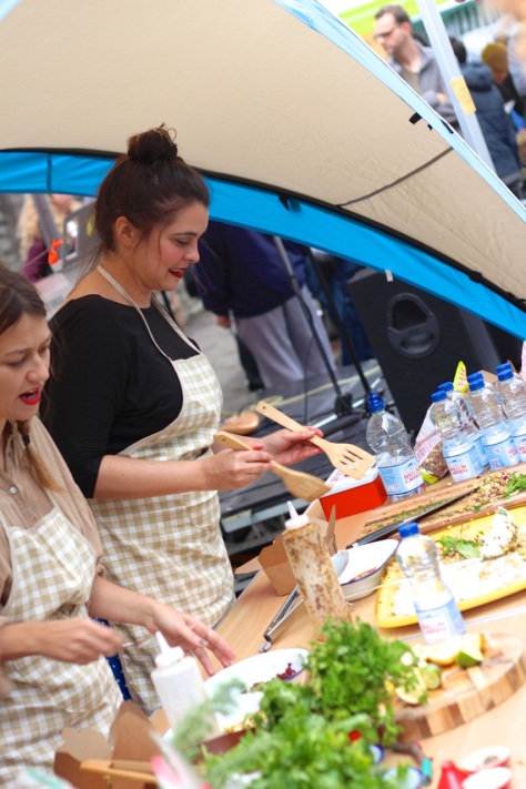 road block event, made in roath festival