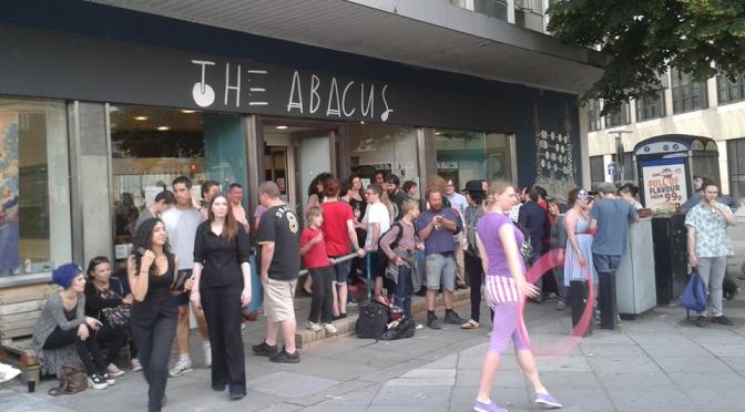 The Abacus opening party: Solve et Coagula