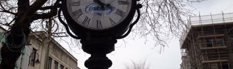 south wales echo clock by jeremy rees