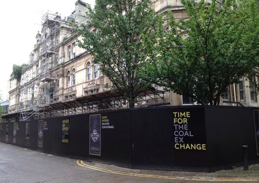 100 days in Cardiff Ð the Coal Exchange